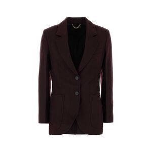Victoria Beckham Women Purple Wool Katherine Blazer